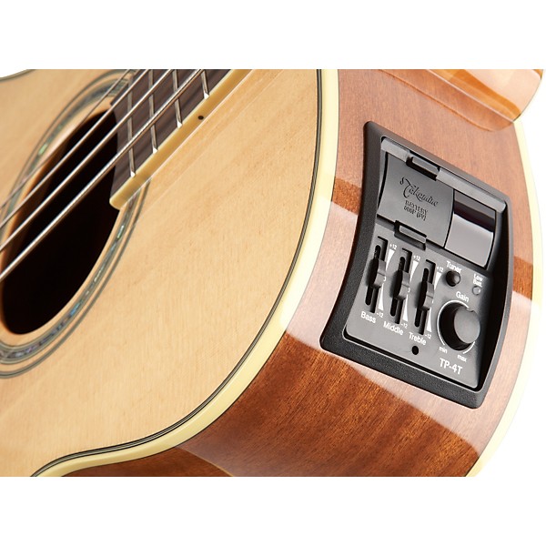 Takamine G Series EGB2S Left-Handed Acoustic-Electric Bass Natural
