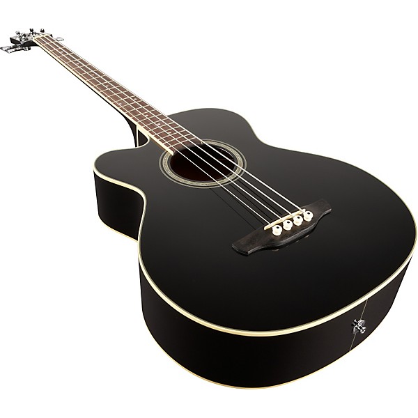 Takamine G Series EGB2S Left-Handed Acoustic-Electric Bass Black