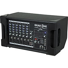 Gear One PA1300 6 Ch Powered Mixer 300 wt