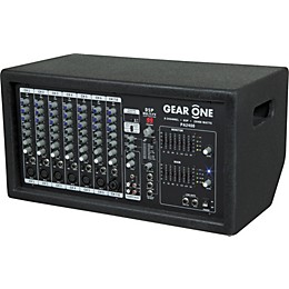 Open Box Gear One PA2400 8 Ch Powered Mixer 2 x 400 wt Level 2 Regular 190839125194
