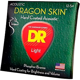 DR Strings DSA-12 Dragon Skin K3 Coated Acoustic Strings Medium