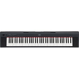 Open Box Yamaha NP31 76-Key Mid-Level Piaggero Ultra-Portable Digital Piano Level 2  888365521152