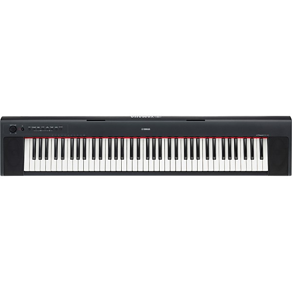 Open Box Yamaha NP31 76-Key Mid-Level Piaggero Ultra-Portable Digital Piano Level 2  888365521152