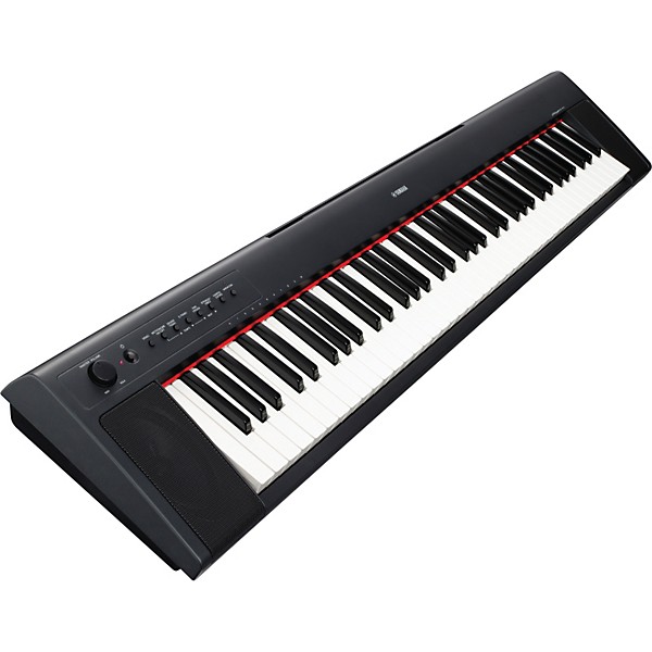 Open Box Yamaha NP31 76-Key Mid-Level Piaggero Ultra-Portable Digital Piano Level 2  888365521152