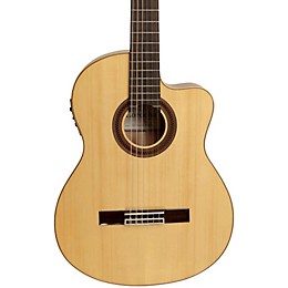Open Box Cordoba GK Studio Negra Acoustic-Electric Nylon String Flamenco Guitar Level 2 Natural 190839293152