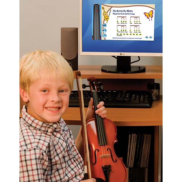 Open Box eMedia My Violin Starter Pack Level 2 Full Size 888366057391