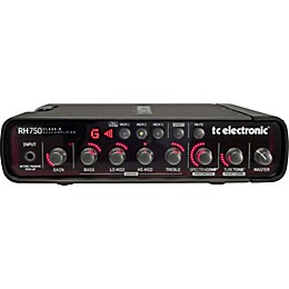 Open Box TC Electronic RH750 750W Bass Amp Head Level 1