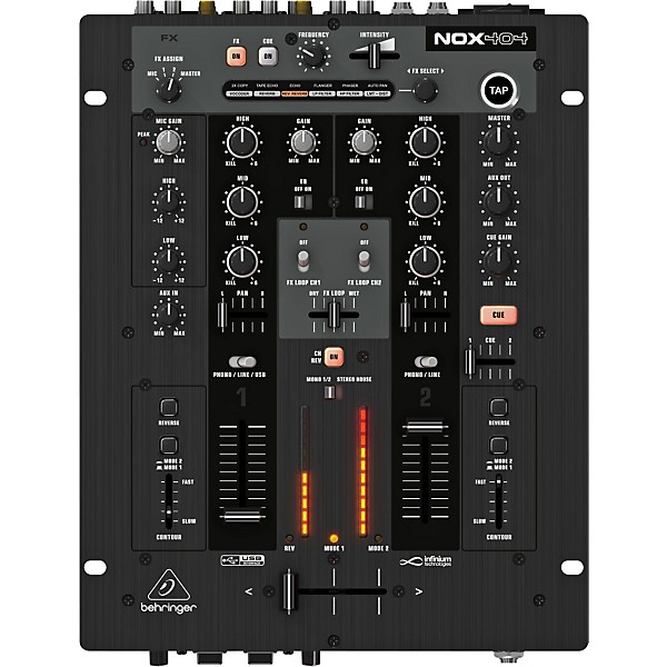 behringer NOX 404 ミキサー Behringer NOX404 PRO DJ Mixer | Guitar Center