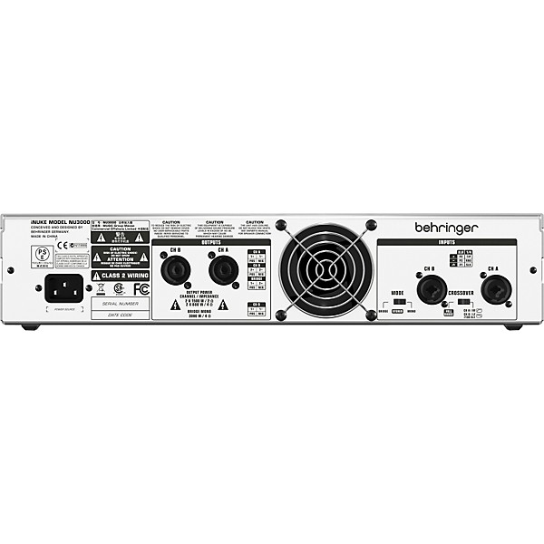 Open Box Behringer iNUKE NU3000 Power Amp | Guitar Center