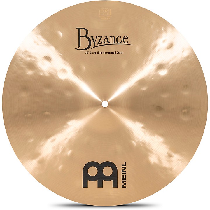 MEINL Byzance Traditional Extra Thin Hammered Crash Cymbal - 16 in