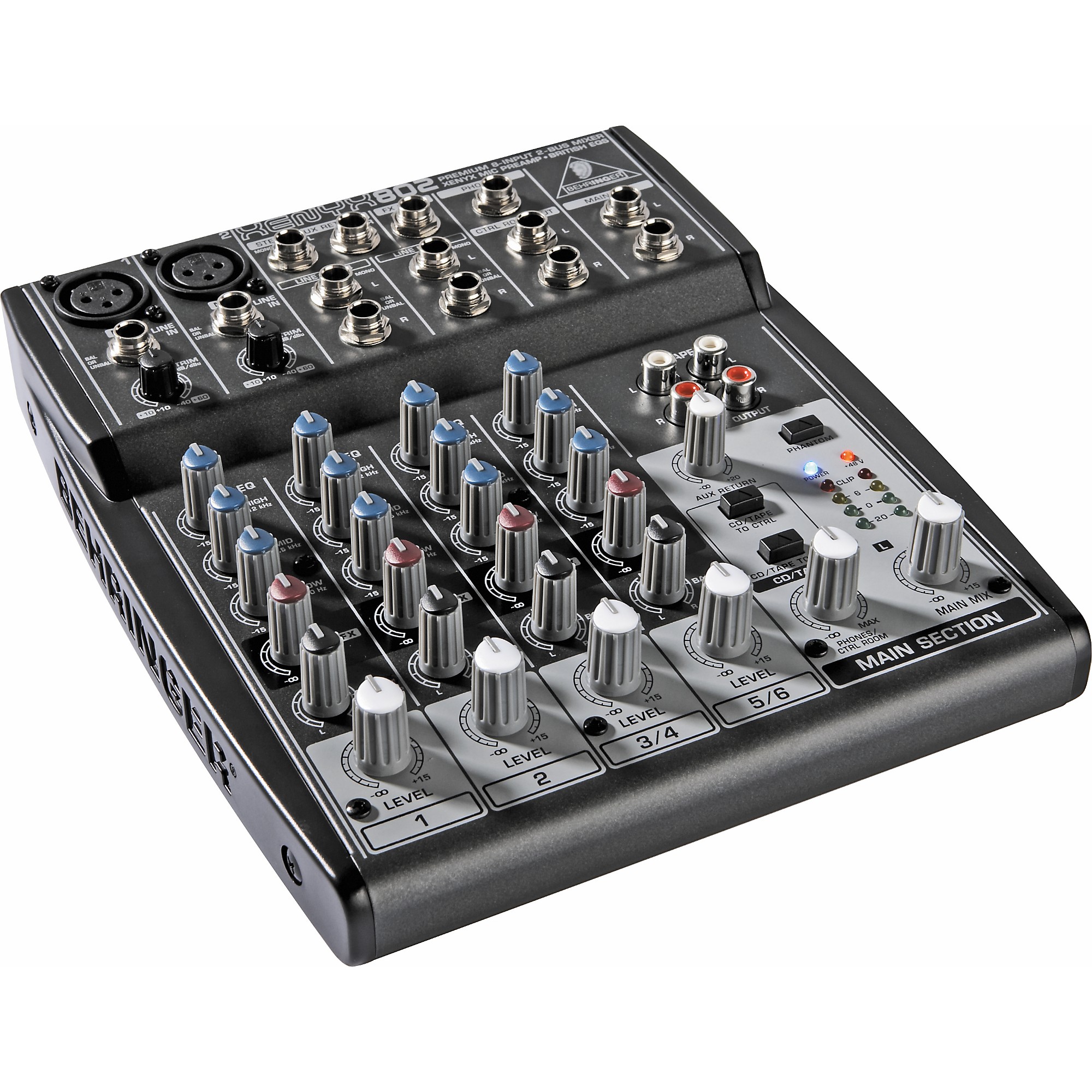 Behringer XENYX 802 SR Mixer | Guitar Center
