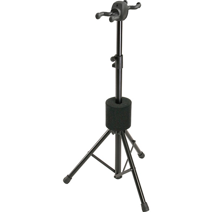 K&M Double Guitar Stand Black Guitar Center