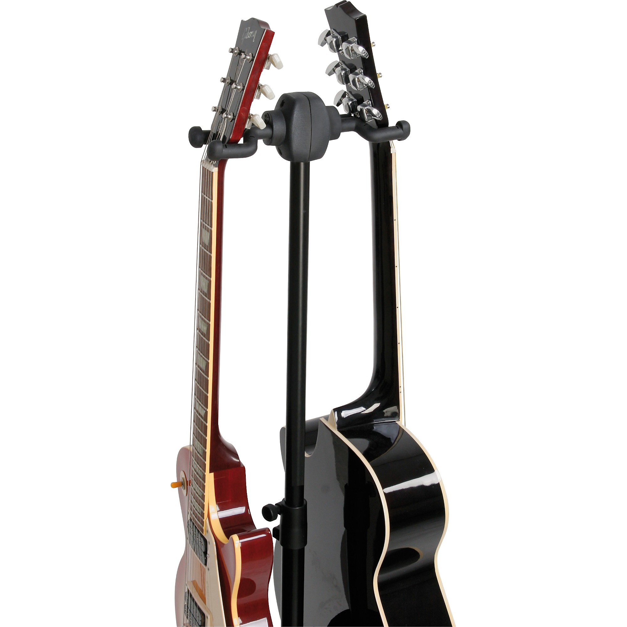 K&M Double Guitar Stand Black | Guitar Center