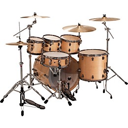 Ludwig Epic Funk 6-Piece Shell Pack Transparent Black