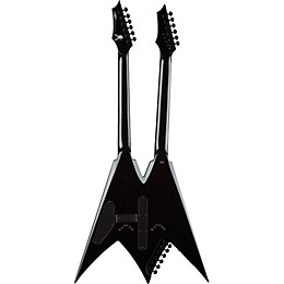 Dean Dave Mustaine VMNT Double Neck Electric Guitar Classic Black