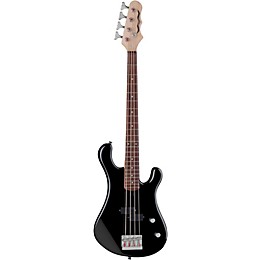 Open Box Dean Hillsboro Junior 3/4 Size Electric Bass Guitar Level 2 Classic Black 190839102850