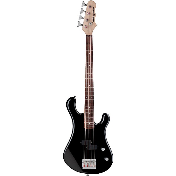 Open Box Dean Hillsboro Junior 3/4 Size Electric Bass Guitar Level 2 Classic Black 190839102850
