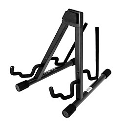 On-Stage Professional Double A-Frame Guitar Stand Black