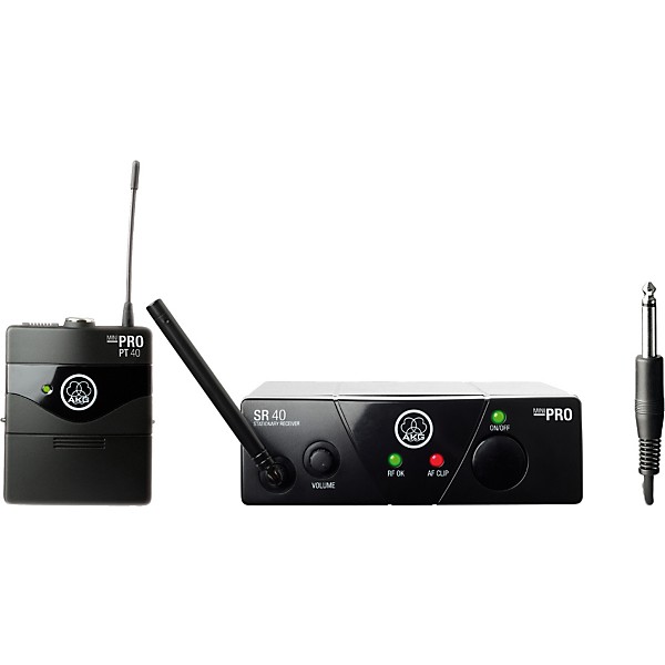 Open Box AKG WMS 40 Mini Instrument Wireless System Level 2 Band A 190839335517
