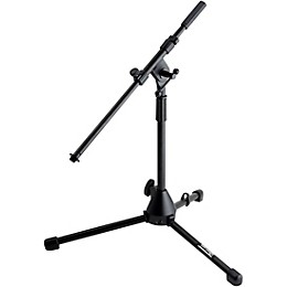 On-Stage Drum / Amp Tripod Mic Stand with Boom Black