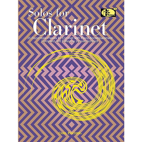 Carl Fischer Solos For Clarinet Book
