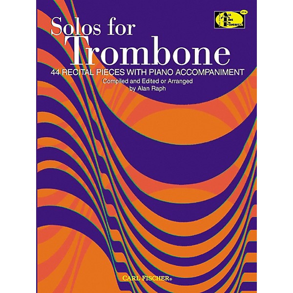 Carl Fischer Solos For Trombone Book