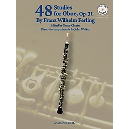 Carl Fischer 48 Studies For Oboe Book/CD