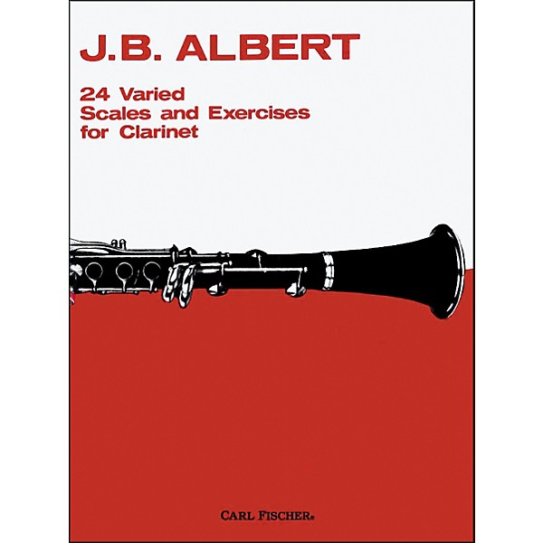 Carl Fischer 24 Varied Scales And Exercises For Clarinet