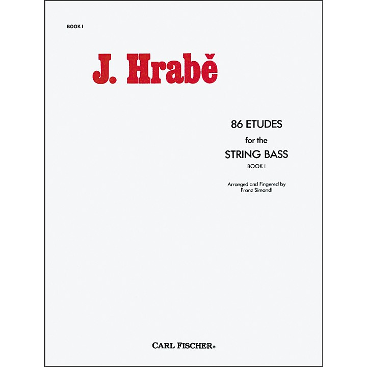 Carl Fischer 86 Etudes For The String Bass, Book 1 Guitar Center