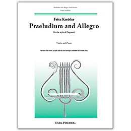 Carl Fischer Praeludium and Allegro