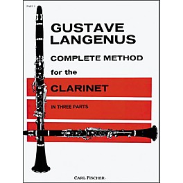 Carl Fischer Complete Method For The Clarinet Book