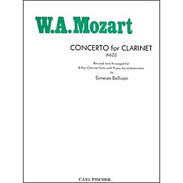 Carl Fischer Concerto For Clarinet (K622)