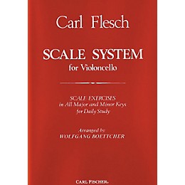 Carl Fischer Scale System For Violoncello