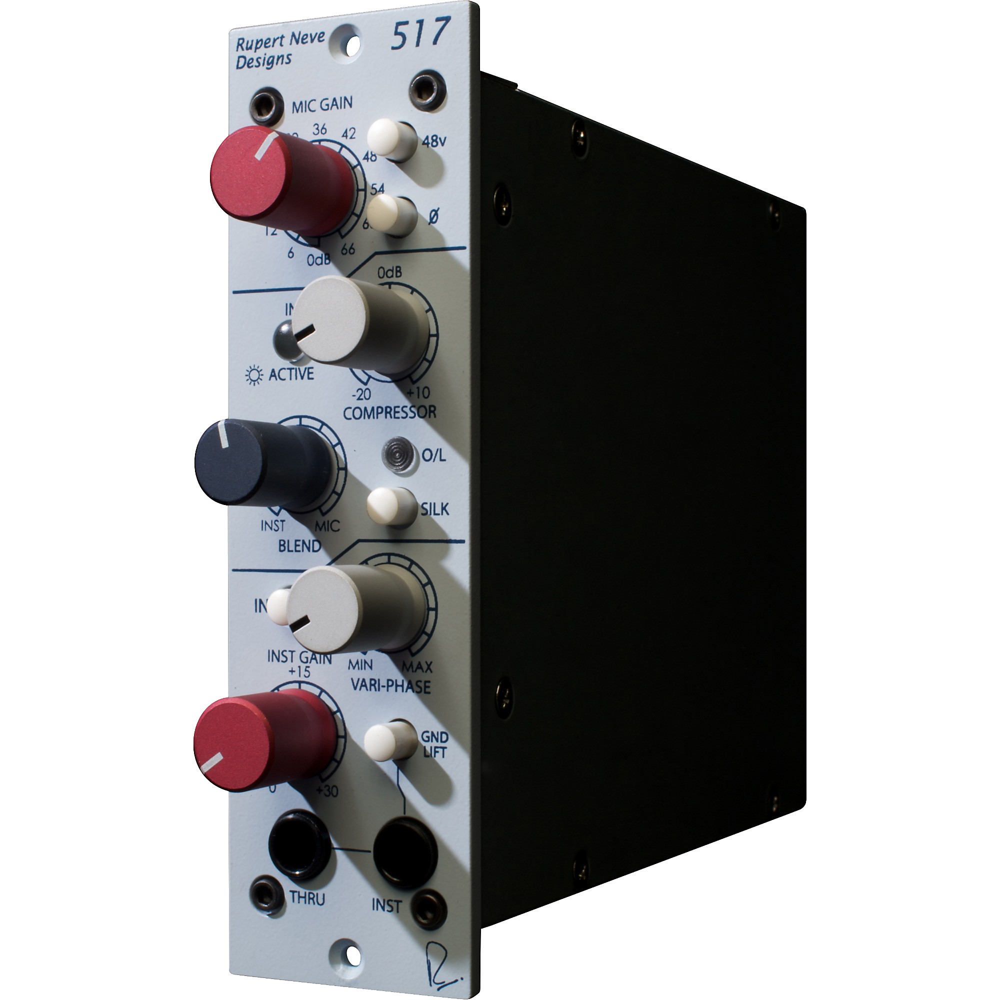 Rupert Neve Designs Portico 517: 500 Series Mic Pre / DI / Comp