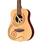 Luna Safari 3/4 Size Travel Guitar with Peace Design Mahogany with Satin Finish thumbnail