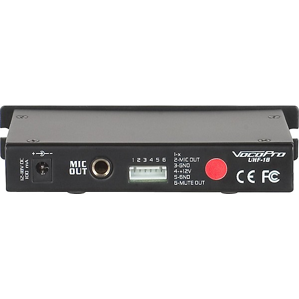 VocoPro UHF-18 Single-Channel UHF Wireless Mic System Band M