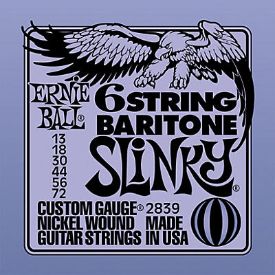 Ernie Ball 2839 Baritone Electric Guitar String Set for sale