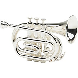 Allora MXPT-5801 Series Pocket Trumpet Silver Allora MXPT-5801 Series Pocket Trumpet Silver