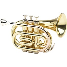 Allora MXPT-5801 Series Pocket Trumpet Silver Allora MXPT-5801 Series Pocket Trumpet Lacquer