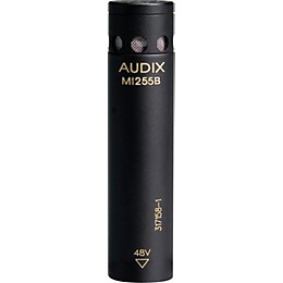 Audix M1255B Miniturized High Output Condenser Microphone for Distance Miking Supercardioid Standard