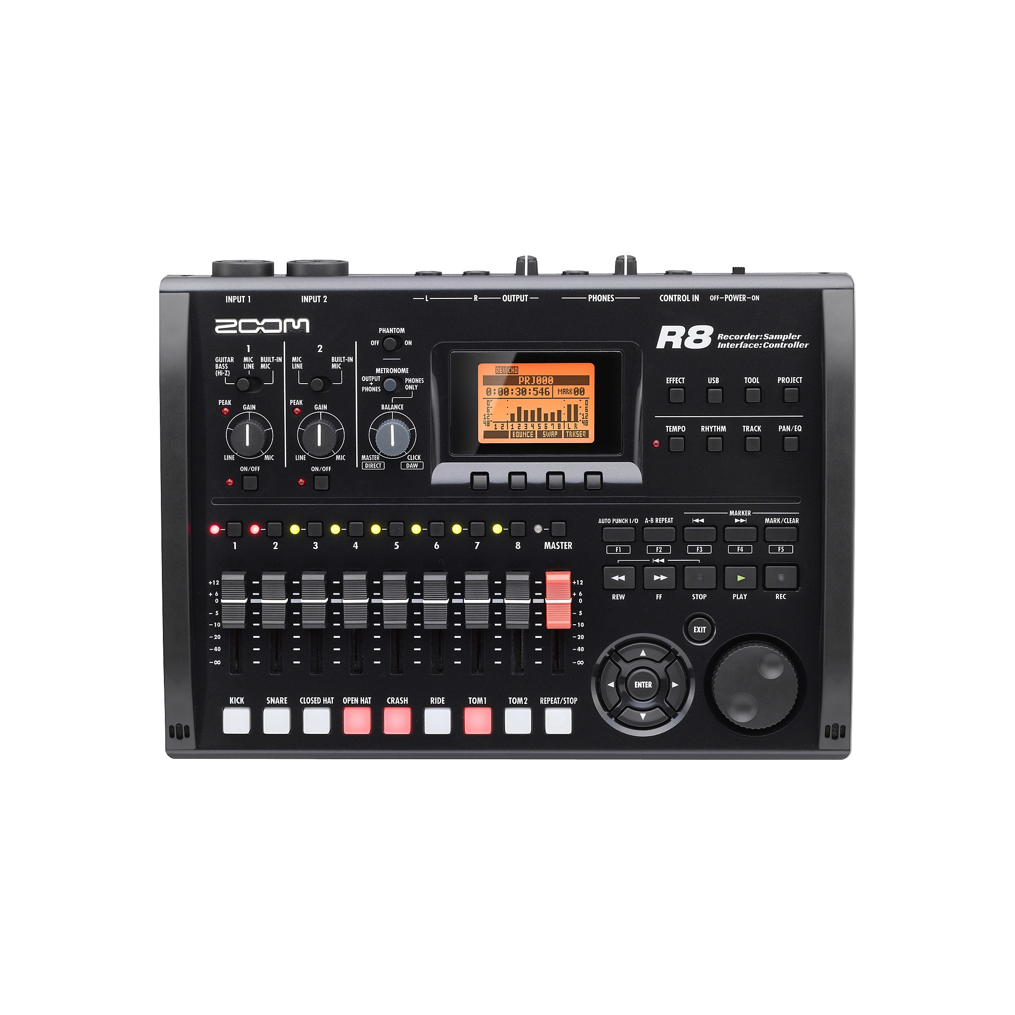 Open Box Zoom R8 8-Track SD Recorder, Sampler & USB