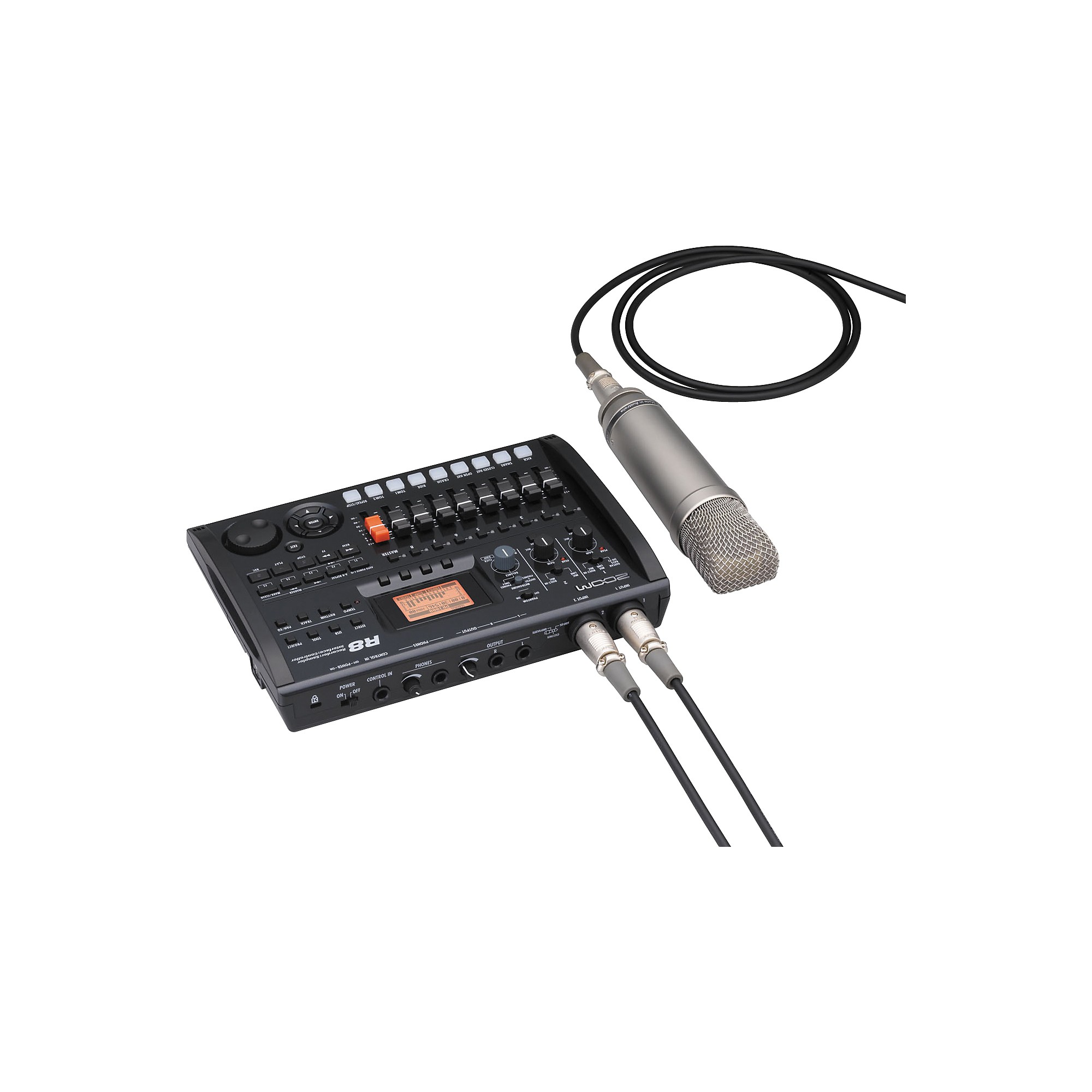 ZOOM R8 MTR サンプラー　インターフェース ZOOM
