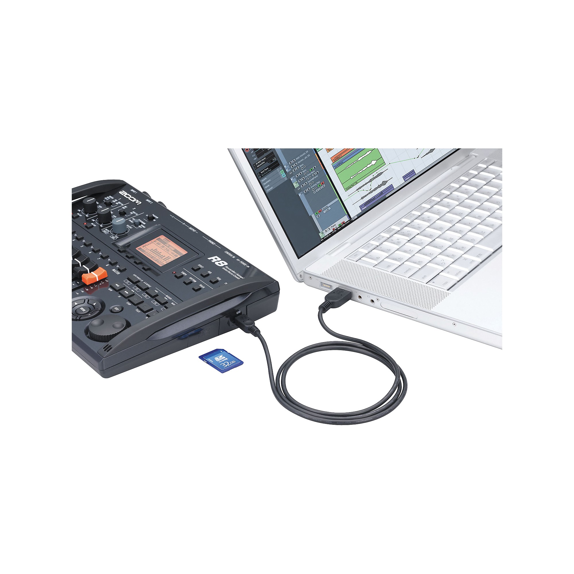 Open Box Zoom R8 8-Track SD Recorder, Sampler & USB Interface