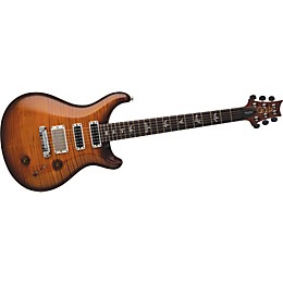 PRS Studio 10 Top With Pattern Thin Neck and Stoptail Electric Guitar Amber Black