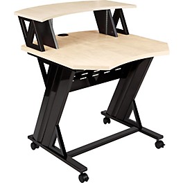 Studio Trends 30" Studio Desk With 4 RU Rack - Maple