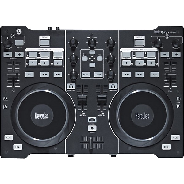 Hercules DJ DJ 4Set / Harbinger APS12 DJ Package
