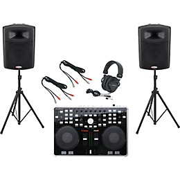 Vestax VCI-300 MKII / Harbinger APS15 DJ Package