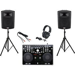 Vestax VCI-300 MKII / Harbinger APS15 DJ Package