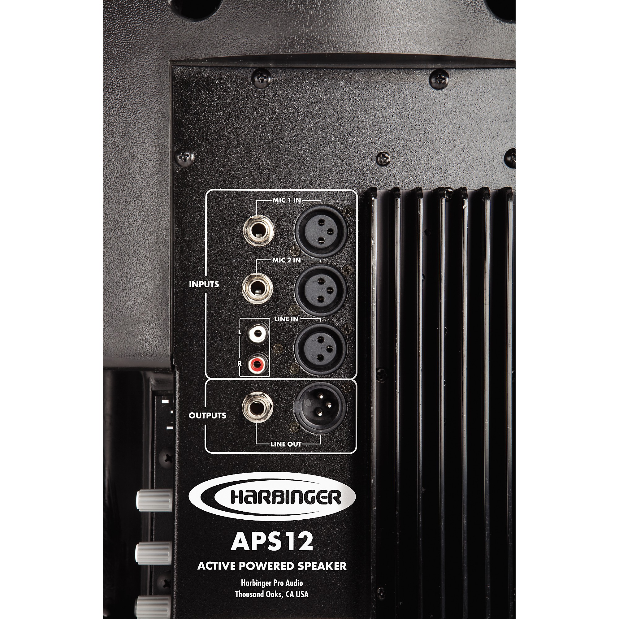 Harbinger APS12 12 Powered PA Speaker Black