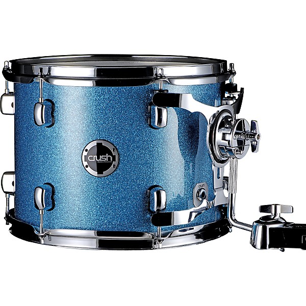 tom⭐︎ Crush Drums & Percussion Sublime Maple Tom Ocean Blue Sparkle 13X9